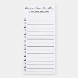 [ Thumbnail: Respectable, Elegant Company Promotional Magnetic Notepad ]