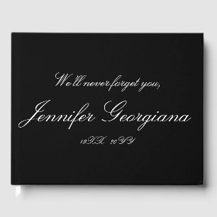 Respectable, Elegant Memories Guestbook
