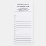 [ Thumbnail: Respectable, Elegant Practice Promotional Magnetic Notepad ]
