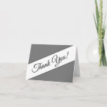 [ Thumbnail: Respectable & Elegant "Thank You!" Card ]