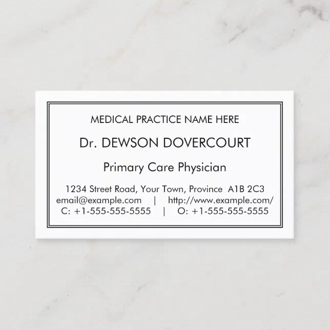 Respectable, Humble Business Card Zazzle