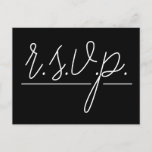 [ Thumbnail: Respectable "R.S.V.P." Postcard ]