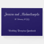 [ Thumbnail: Respectable, Simple Wedding/Marriage Guestbook ]