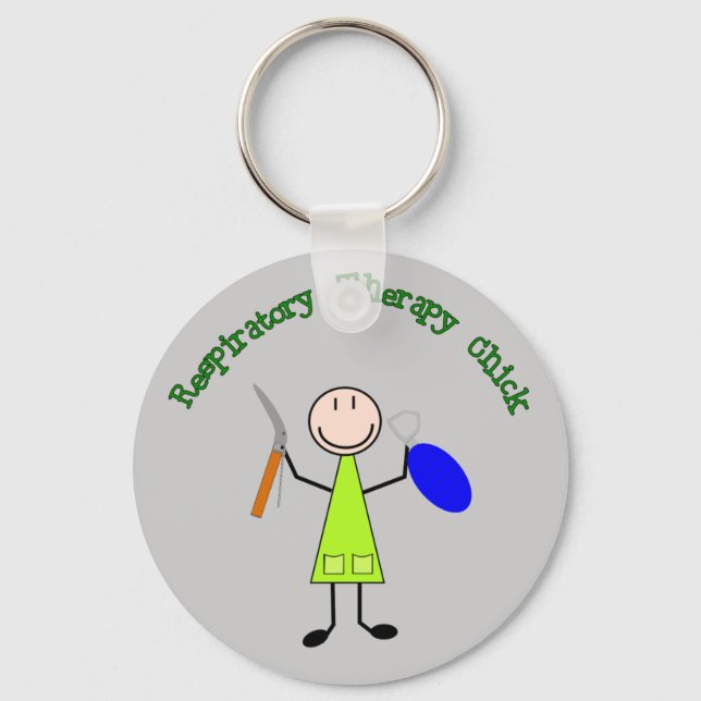 Respiratory Chick Keychain (Front)