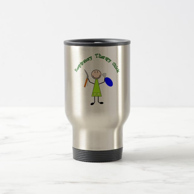 Respiratory Chick Travel Mug (Center)