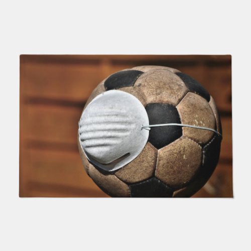 Respiratory Soccer Covid Protection Floor Mat