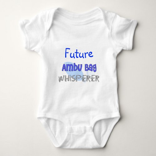 Respiratory Therapist Ambu Bag Whisperer Baby Bodysuit