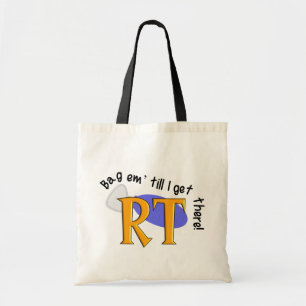 Respiratory Therapist Bag Em' Tote Bags 1