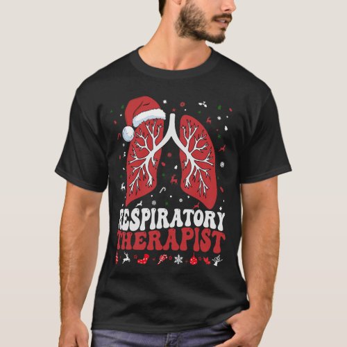 Respiratory Therapist Christmas  T_Shirt