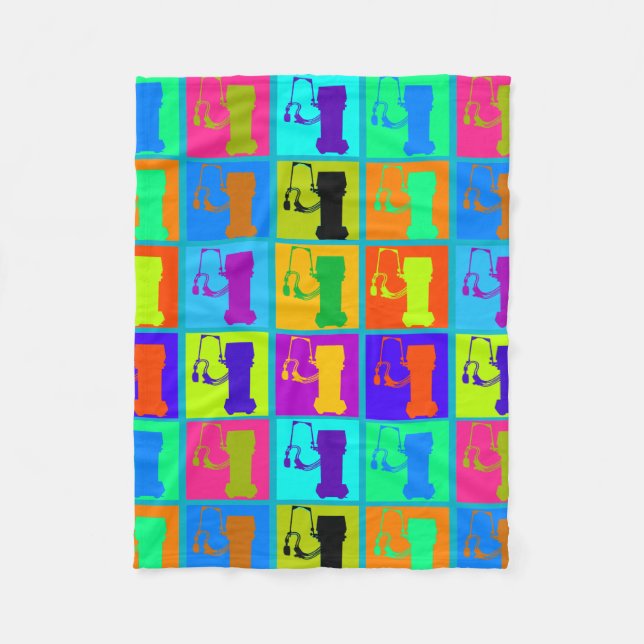 Respiratory Therapist Fleece Blanket Ventilator (Front)