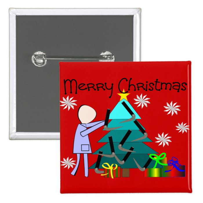 Respiratory Therapist Funny Christmas Cards Pin