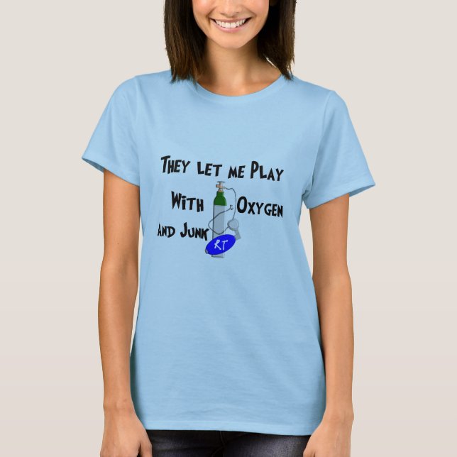 Respiratory Therapist Funny Gifts T-Shirt (Front)