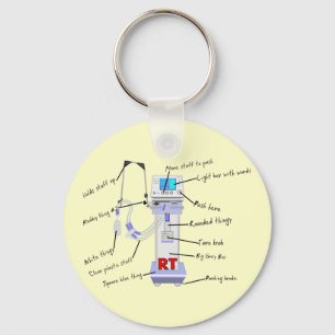 Respiratory Therapist Gifts Keychain