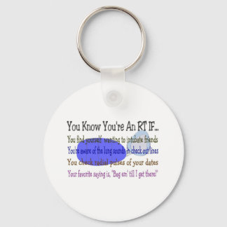 Respiratory Therapist Gifts Keychain
