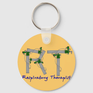 Respiratory Therapist Gifts O2 Tank Design Keychain