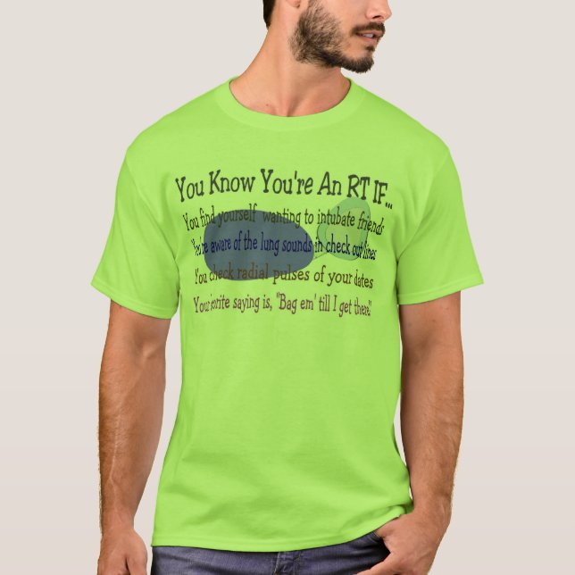 Respiratory Therapist Gifts T-Shirt (Front)