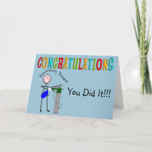 Respiratory Therapist Graduation Congrats Card