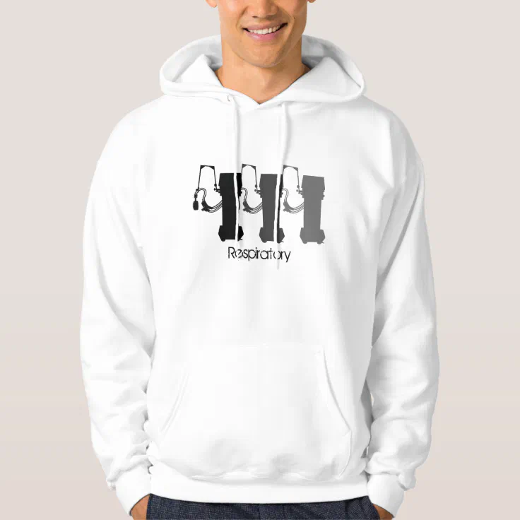 Respiratory Therapist Hoodie Ventilator Silhouette Zazzle