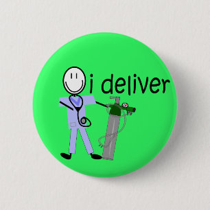 Respiratory Therapist "I Deliver" (Oxygen) Button