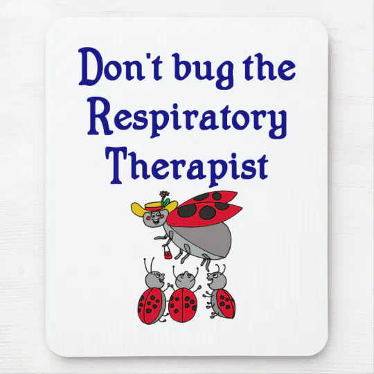 BGLKCS Respiratory Therapist Gifts Mouse Pad 
