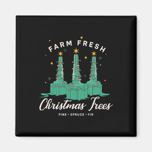 Respiratory Therapist Nurse Farm Fresh Christmas T Magnet