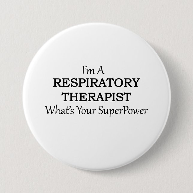 RESPIRATORY THERAPIST PINBACK BUTTON (Front)