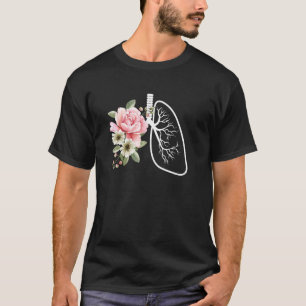 Respiratory Therapist Respiratory Therapy Flowers T-Shirt