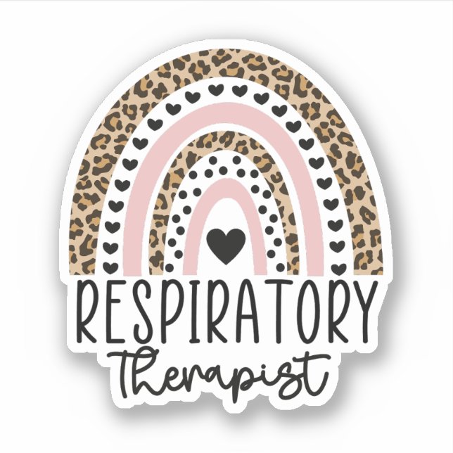 Respiratory Therapist Respiratory Therapy RT Gifts Sticker (Front)
