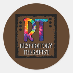 Respiratory Therapist RT  Classic Round Sticker