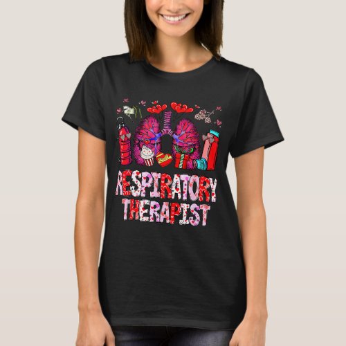 Respiratory Therapist RT Funny Valentines Day Nurs T_Shirt