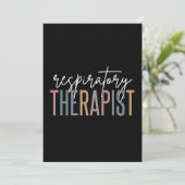 Respiratory Therapist RT Gifts (Standing Front)