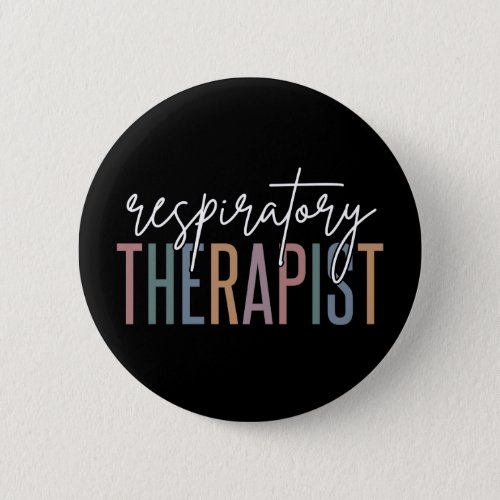 Respiratory Therapist RT Gifts Button