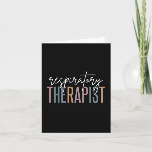 Respiratory Therapist RT Gifts Card