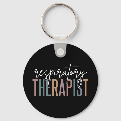 Respiratory Therapist RT Gifts Keychain