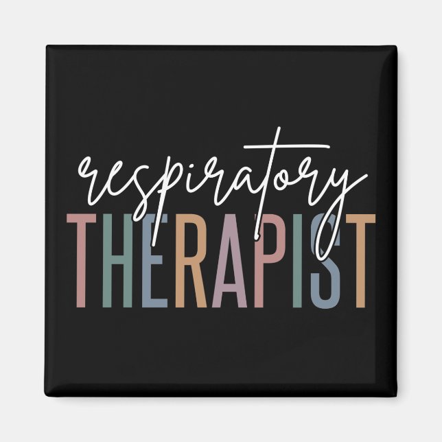 Respiratory Therapist RT Gifts Magnet (Front)