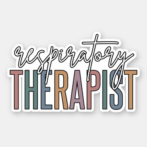 Respiratory Therapist RT Gifts Sticker