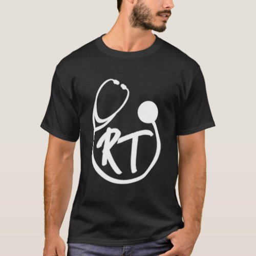 Respiratory Therapist Rt Stethoscope Pocket T_Shirt