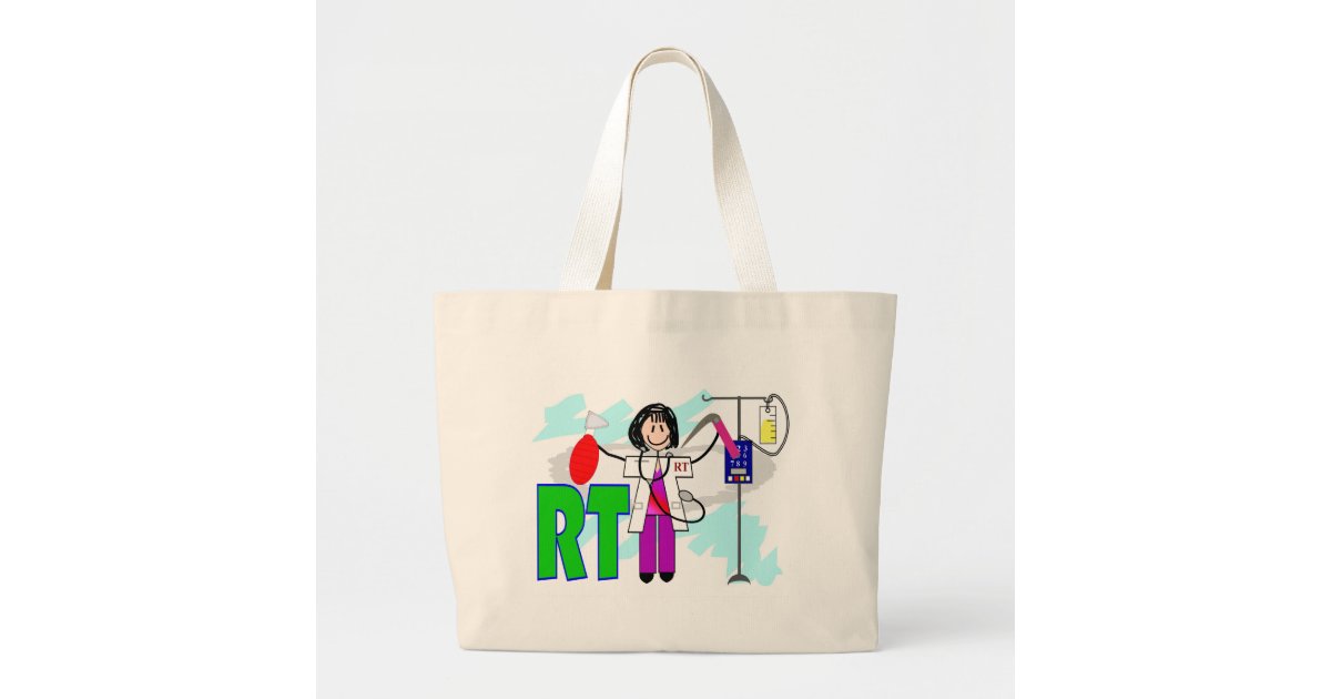 Respiratory therapist tote bag Zazzle