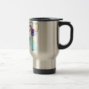Respiratory therapist travel mug