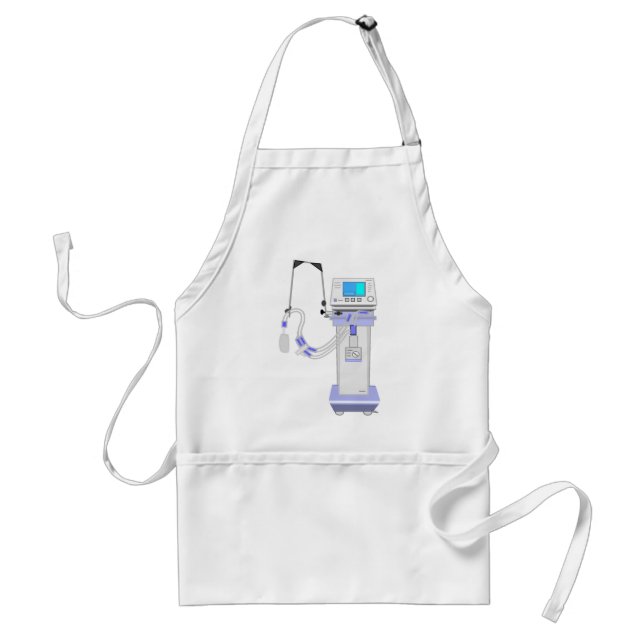 Respiratory Therapist Ventilator Design Adult Apron (Front)