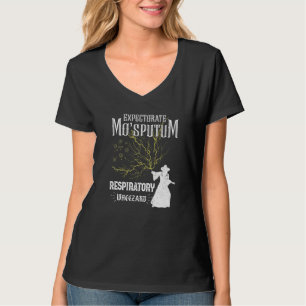 Respiratory Therapist Wizard Expectorate Mo'Sputu T-Shirt