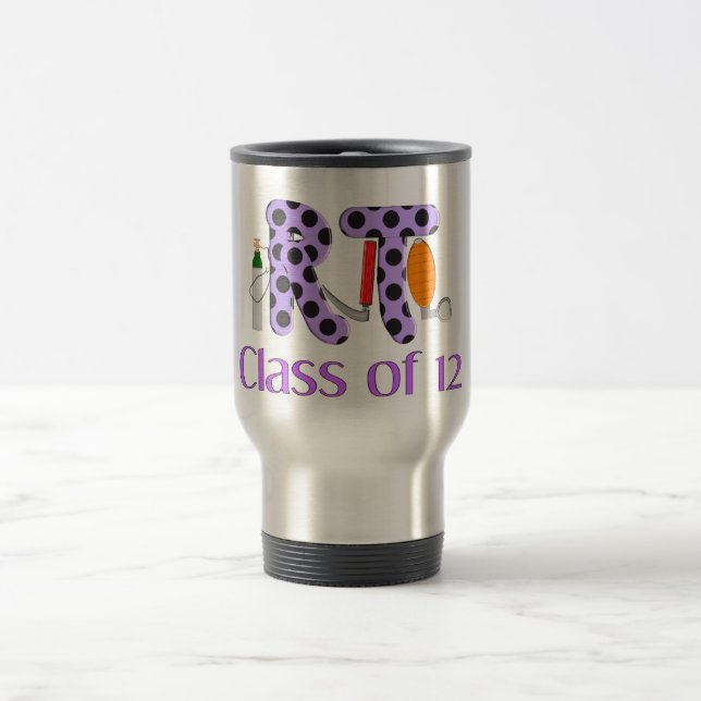 Respiratory Therapy Class of 2012 Travel Mug (Center)