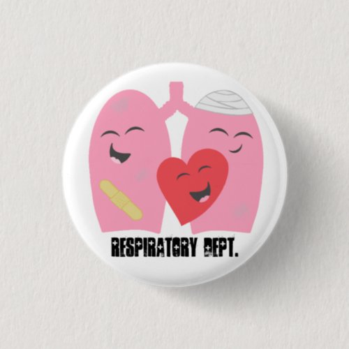 Respiratory Therapy Dept Lungs button RT