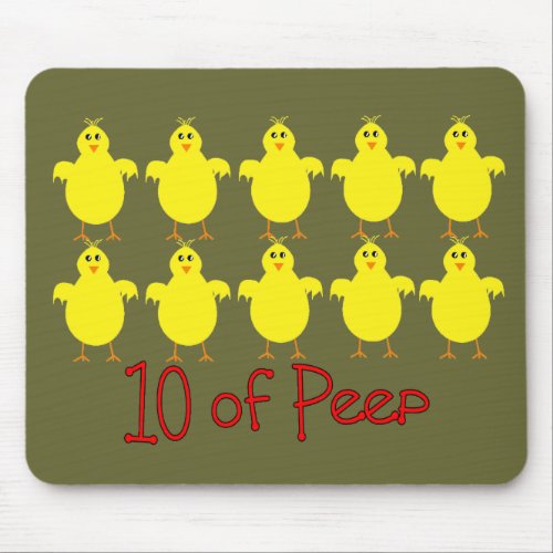 Respiratory Therapy Gifts 10 of PEEP  Funny Mouse Pad