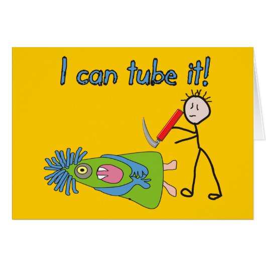 Respiratory Therapy Gifts "I Can Tube it!" (Front Horizontal)