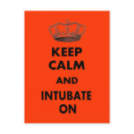 Respiratory Therapy Gifts "Keep Calm and..." Postcard Respiratory Therapy Gifts "Keep Calm and..." Postcard