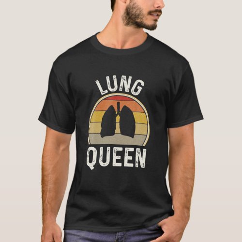 Respiratory Therapy Lung Transplant Health Pulmona T_Shirt