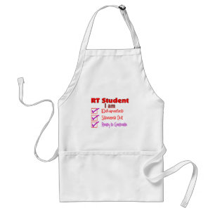 Respiratory Therapy Student--Stressed Out! Adult Apron