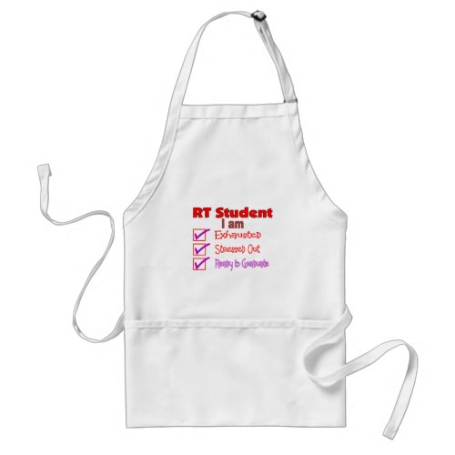 Respiratory Therapy Student__Stressed Out Adult Apron
