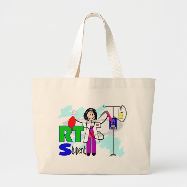 Respiratory therapy student tote bag (Front)